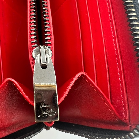 Christian Louboutin Panettone Zip Around Wallet - includes box and dust bag - Picture 10 of 16